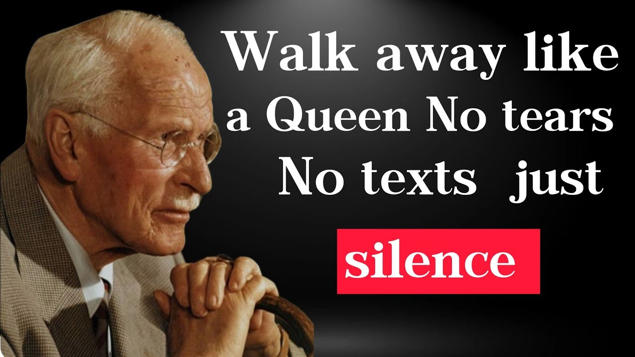 Уйди как королева и дай ему почувствовать твоё отсутствие | Мотивационная речь Карла Юнга