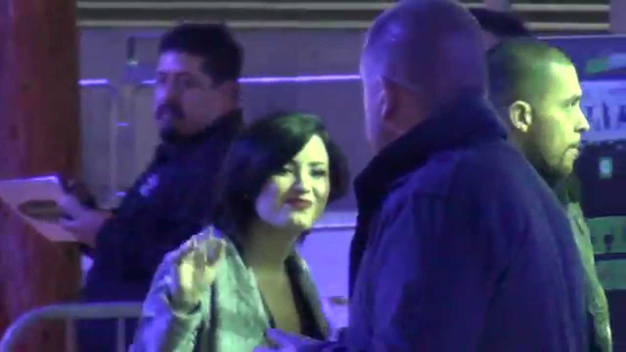 Demi Lovato and Wilmer Valderrama at the KIIS FM's 2014 Jingle Ball @ddlovato @WValderrama