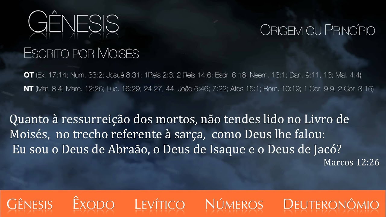 Livro 1 - Gênesis - Introdução (Parte 1)