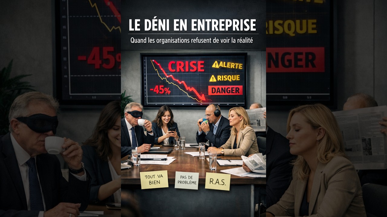 Le déni en entreprise : quand les organisations refusent de voir la réalité