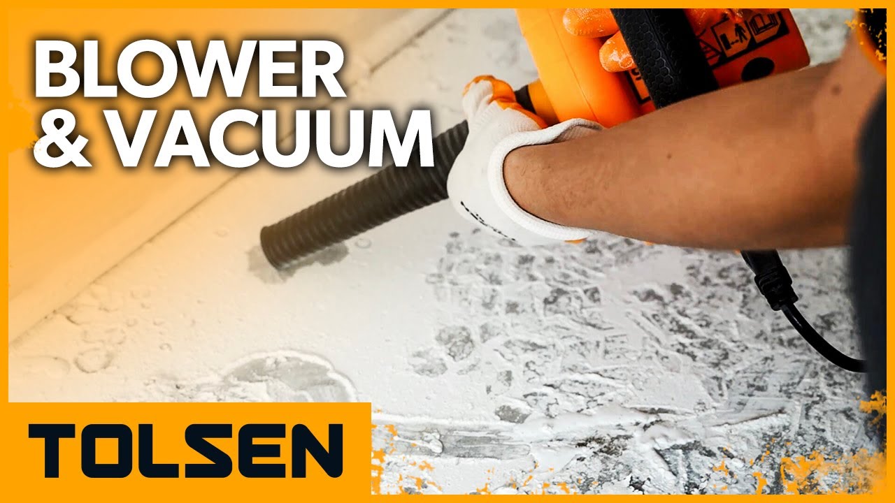TOLSEN Blower ---- The Best Budget 2-in-1 Blower & Vacuum?