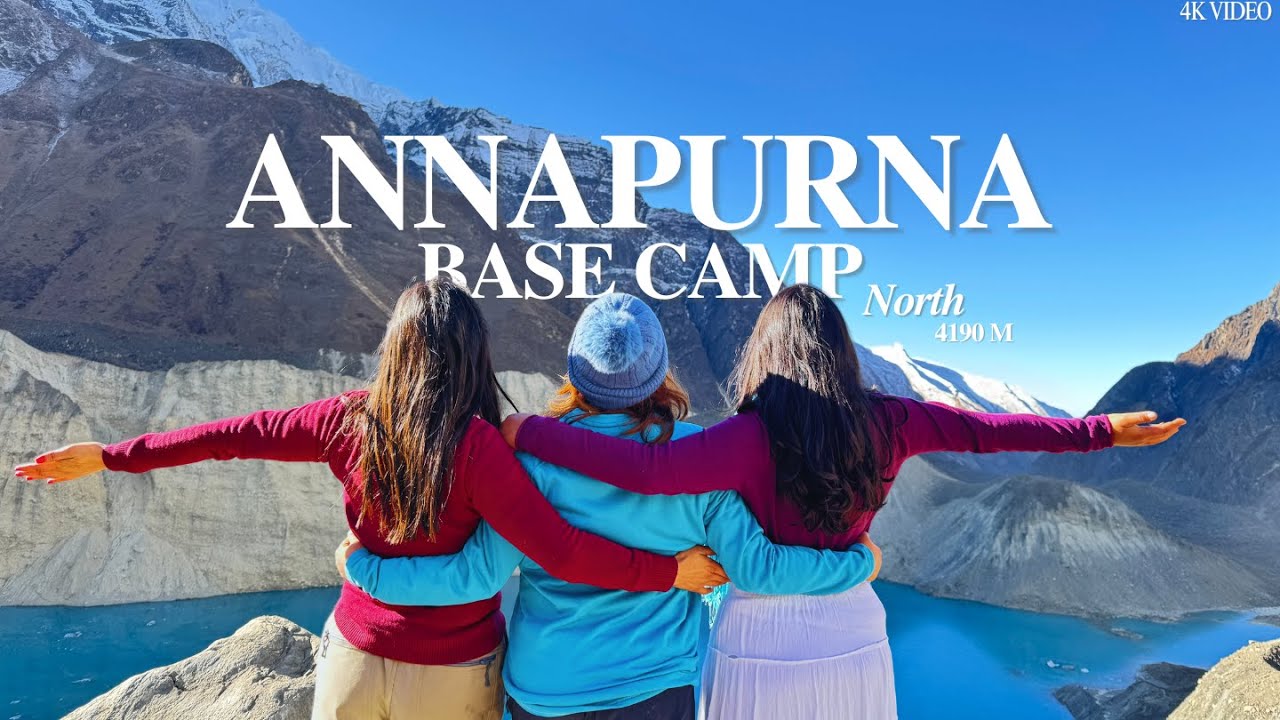 ANNAPURNA NORTH BASE CAMP TREK।। 4190 M। ABC NORTH । 4K || ANNAPURNA BASE CAMP