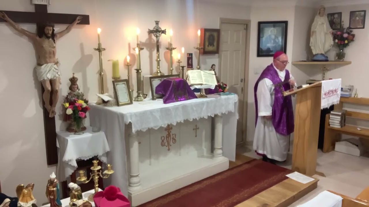 4th Sunday in Advent.what is beautiful in the eyes of God is a Holy Soul.