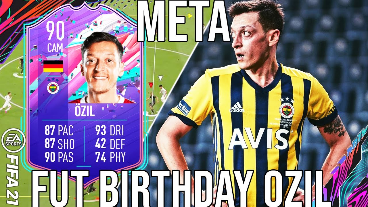 90 MESUT OZIL FUT BIRTHDAY REVIEW - IS HE META AND IS HE WORTH GETTING - SBC - FIFA 21