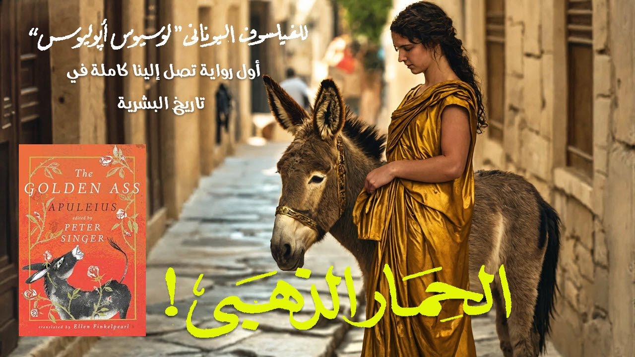 الحمار الذهبي .. الفيلسوف لوكيوس أبوليوس .. أول رواية في تاريخ البشرية وصلت كاملة