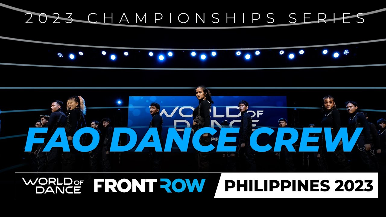 FAO Dance Crew | Team Division | FRONT ROW | World of Dance Philippines 2023 | #WODPH2023