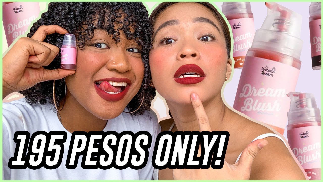Unicorn Dream DREAM BLUSH on Light & Dark Skin  🙎🏾‍♀️🙎🏻‍♀️ | Booya ft. Angel