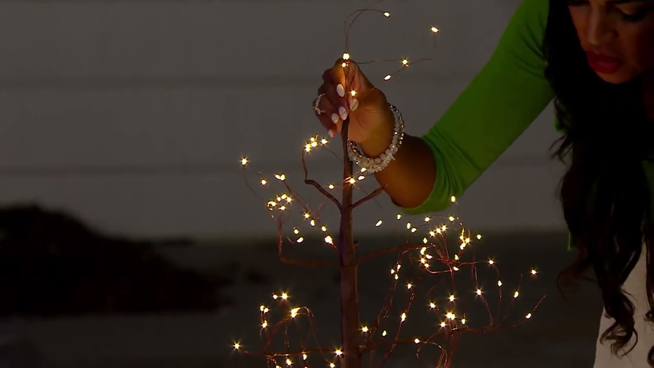 Kringle Express Illuminated LED Fairy Light Tree on QVC