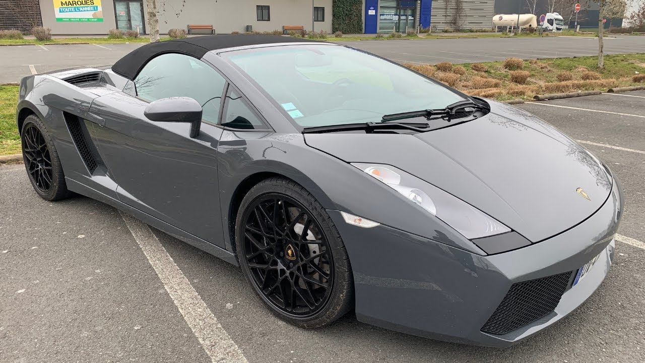 J'ARRÊTE TOUT, LAMBORGHINI GALLARDO SPYDER - RASSO ORLÉANS