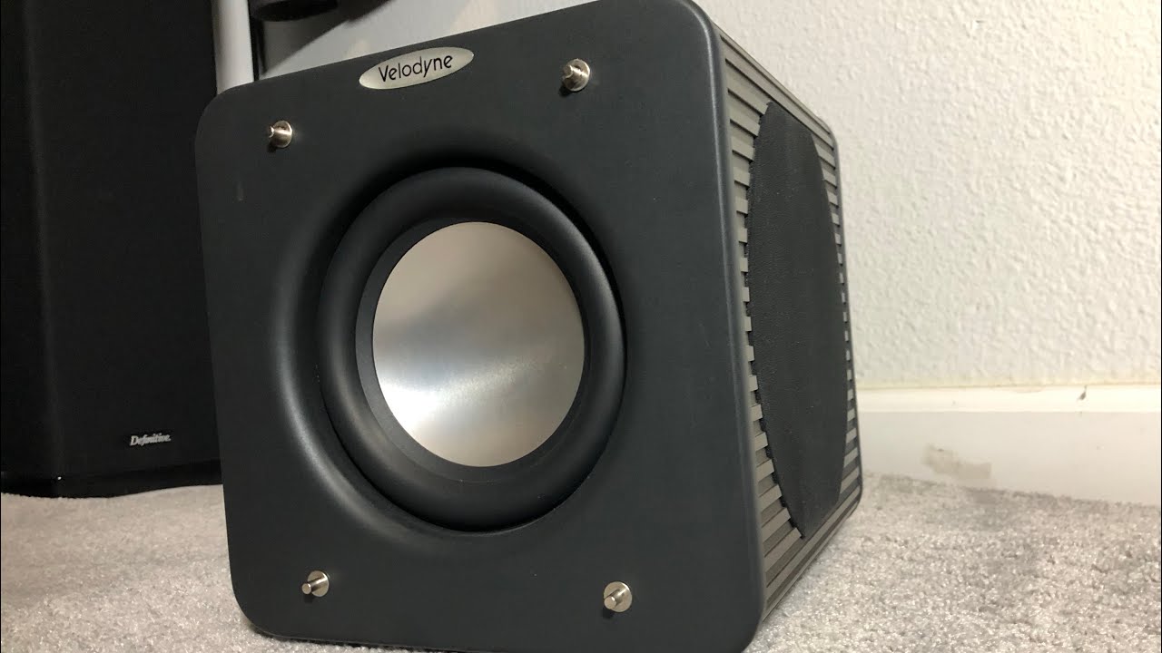 Velodyne MicroVee Subwoofer - Craigslist $240 - MSRP $799