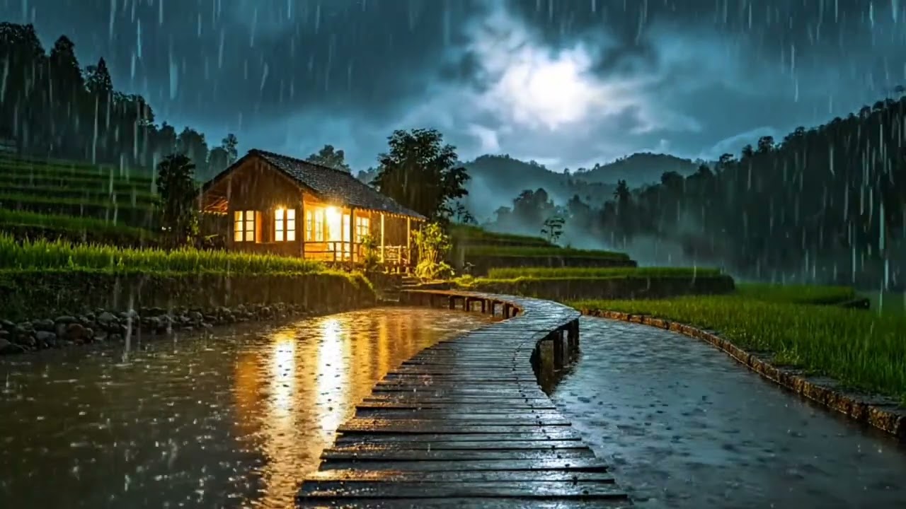 Rain Sounds for Insomnia – Sleep Faster Tonight