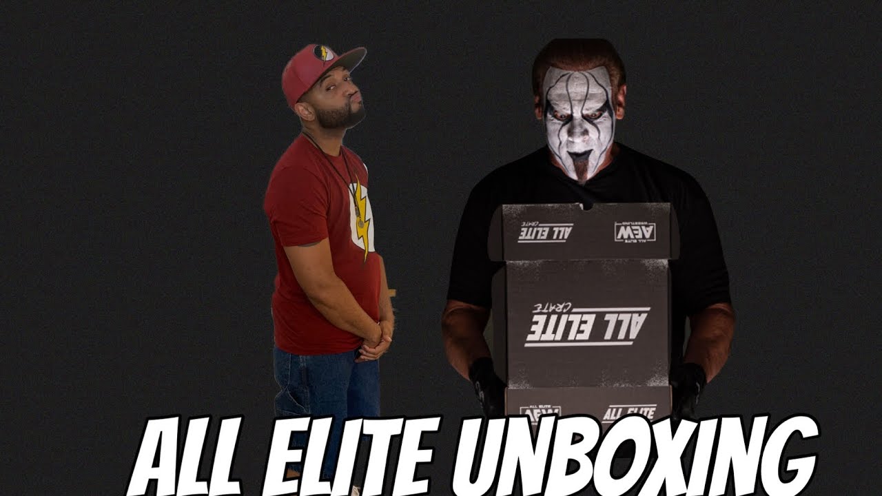 All Elite Crate unboxing @AEW for AEW All Out 2022