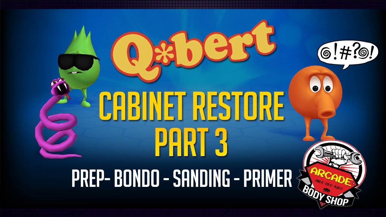Q-bert Arcade Cabinet Repair - Part 3