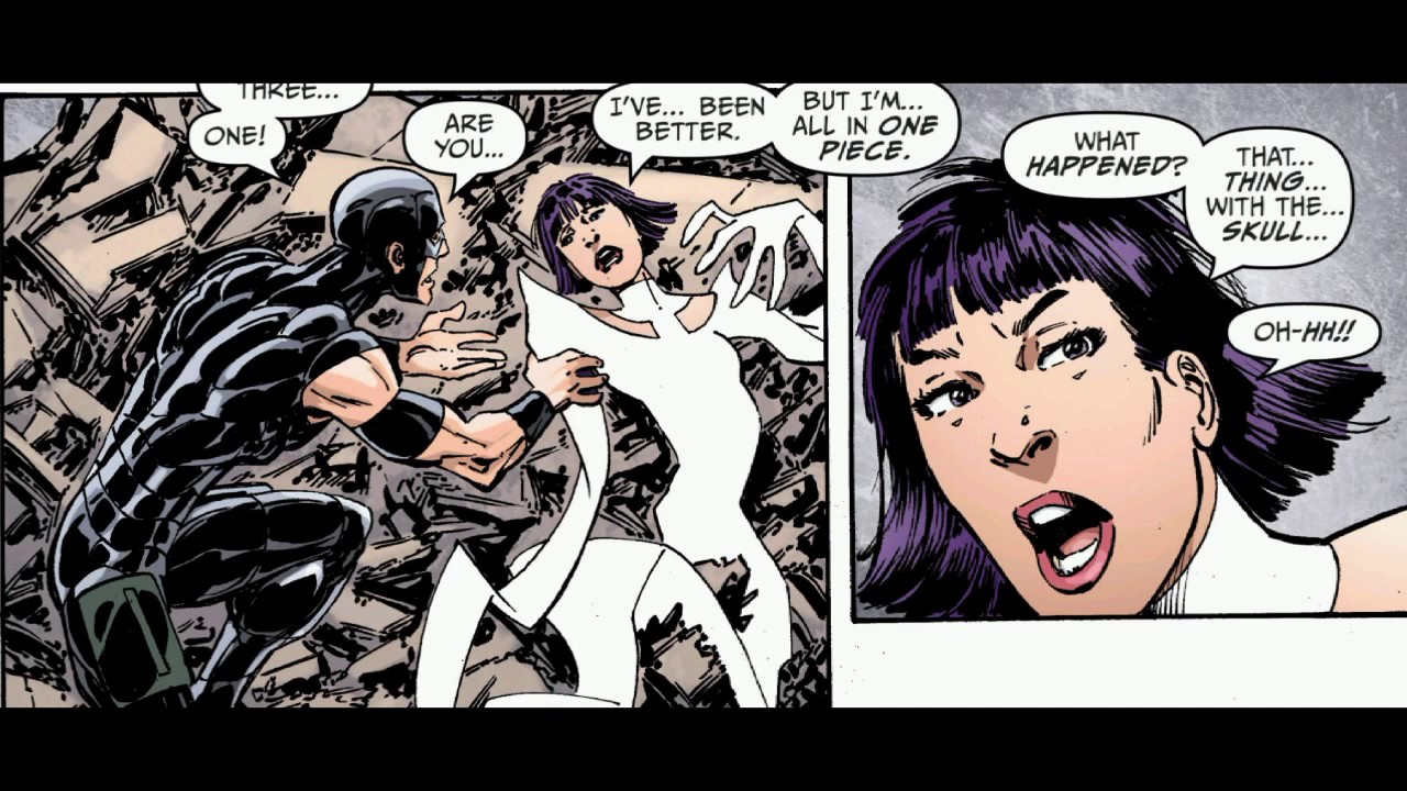 Elastic girls in Comics