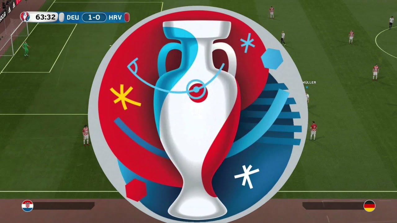 Pes 2016 UEFA EURO 2016 Quarter Final Germany vs Croatia 2-1