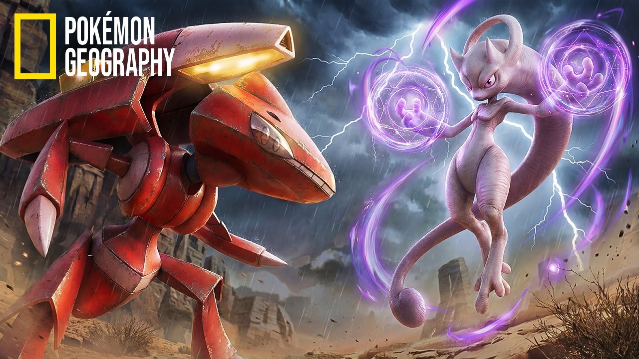 NatGeo: Synthetic Sovereigns | Genesect vs. Mewtwo - The Laboratory Echoes (Pok&eacute;mon in Real Life)