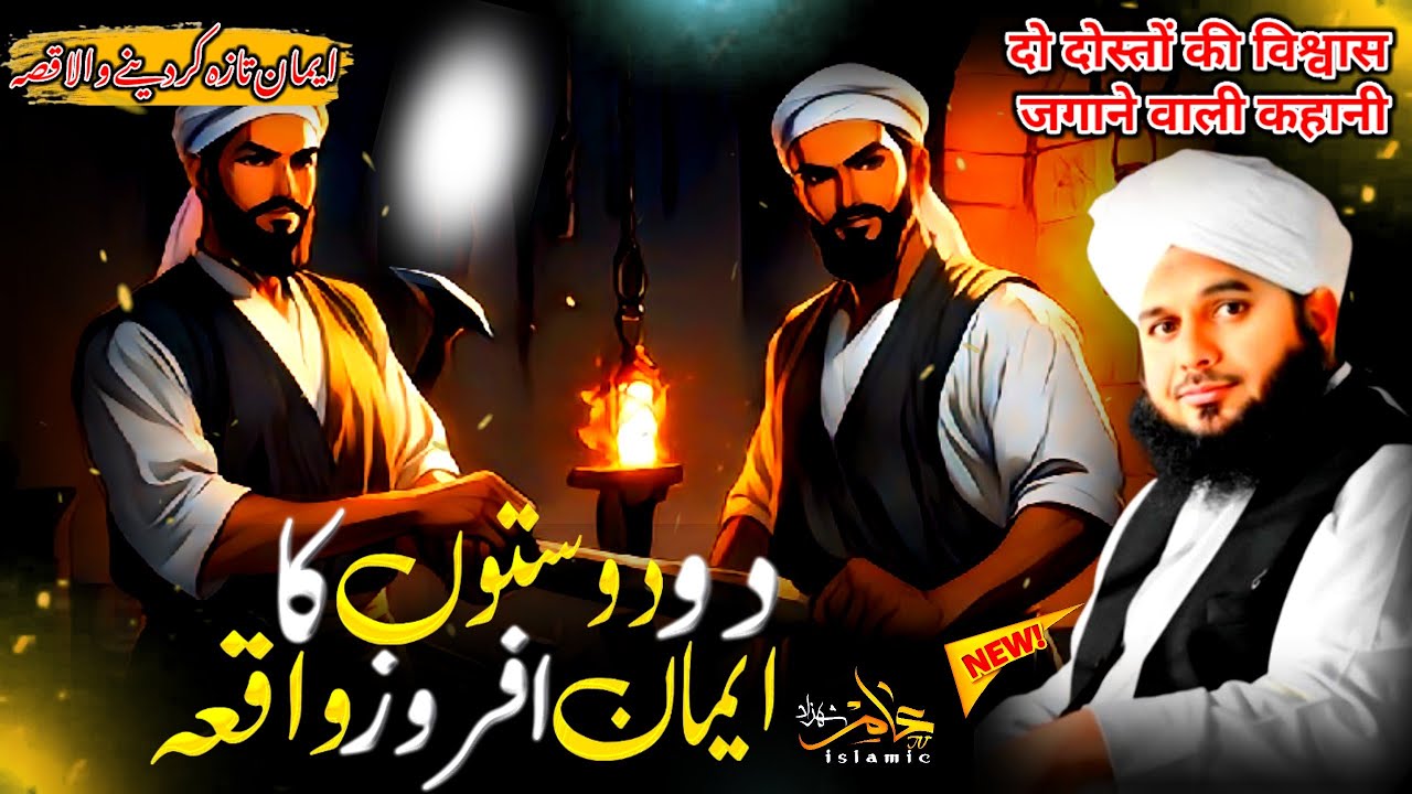 Do Doston Ka Eman Afroz Waqia | Emotional Bayan Peer Ajmal Raza Qadri | Ajmal Raza Qadri Bayan