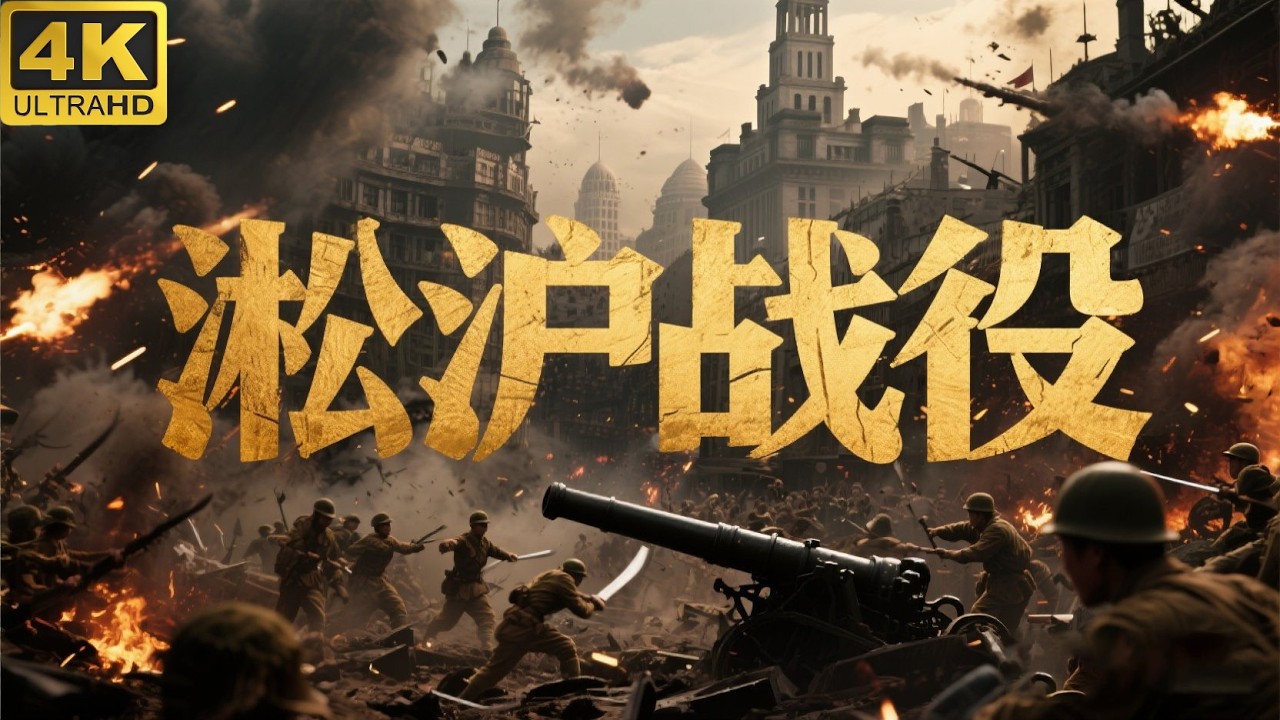 ⚔️【2025抗日神劇】《淞滬戰役》 史稱：東方絞肉機，中日戰爭最大規模的會戰！⚔️ Kungfu丨Action丨功夫丨動作丨抗日丨Chinesedrama丨中國電視劇 #movie#黃海冰#羅嘉良