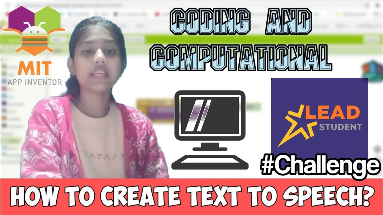 Coding 🖥️ // How to create Text to speech using MIT app inventor? 🤗  @Learn_with_Punya