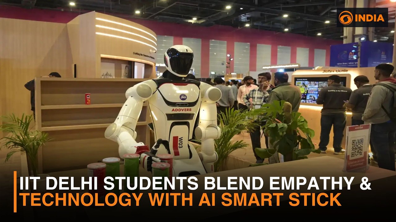 IIT Delhi Innovators Showcase AI Smart Stick for Elderly at AI Impact Summit 2026