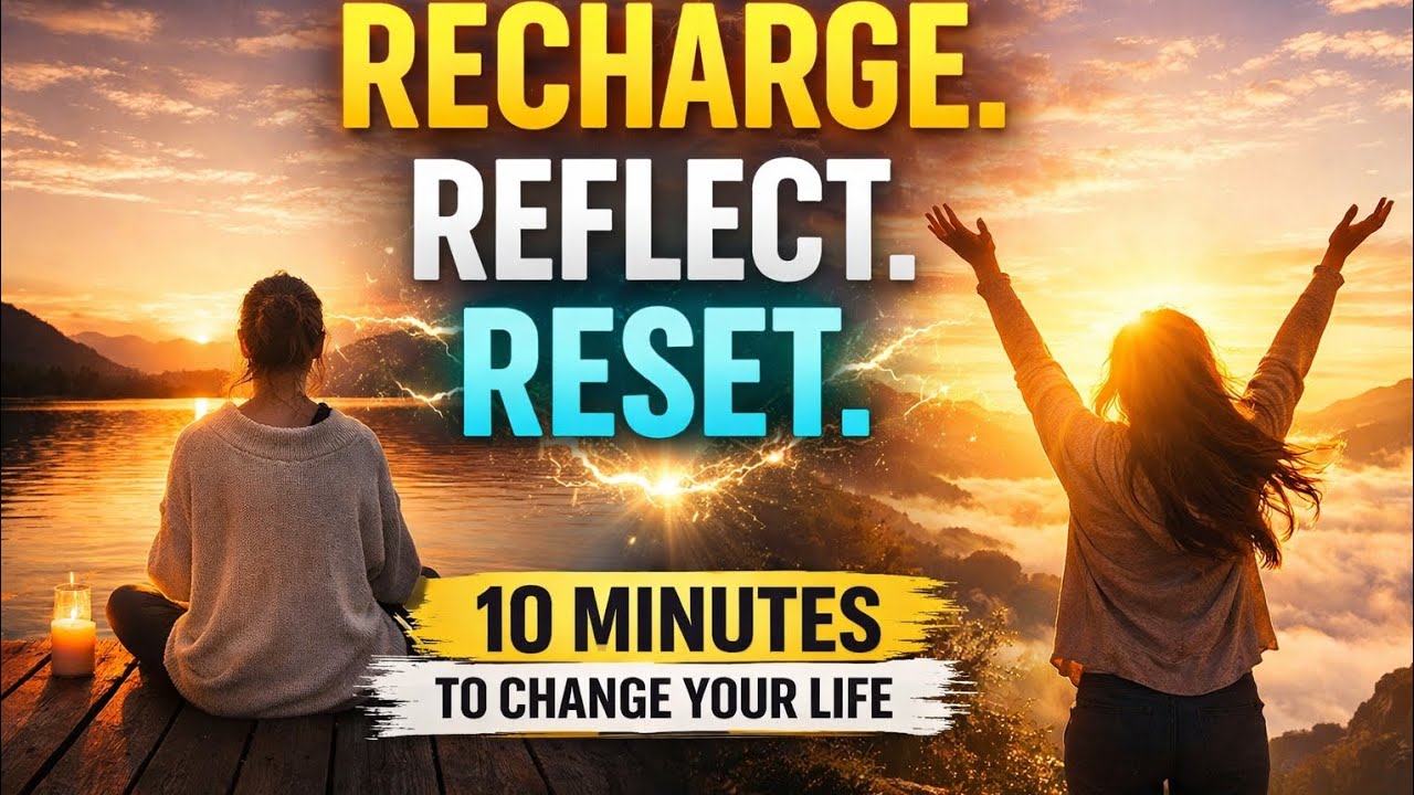 RECHARGE, REFLECT, AND RESET | Lifestyle Motivation to Clear Your Mind