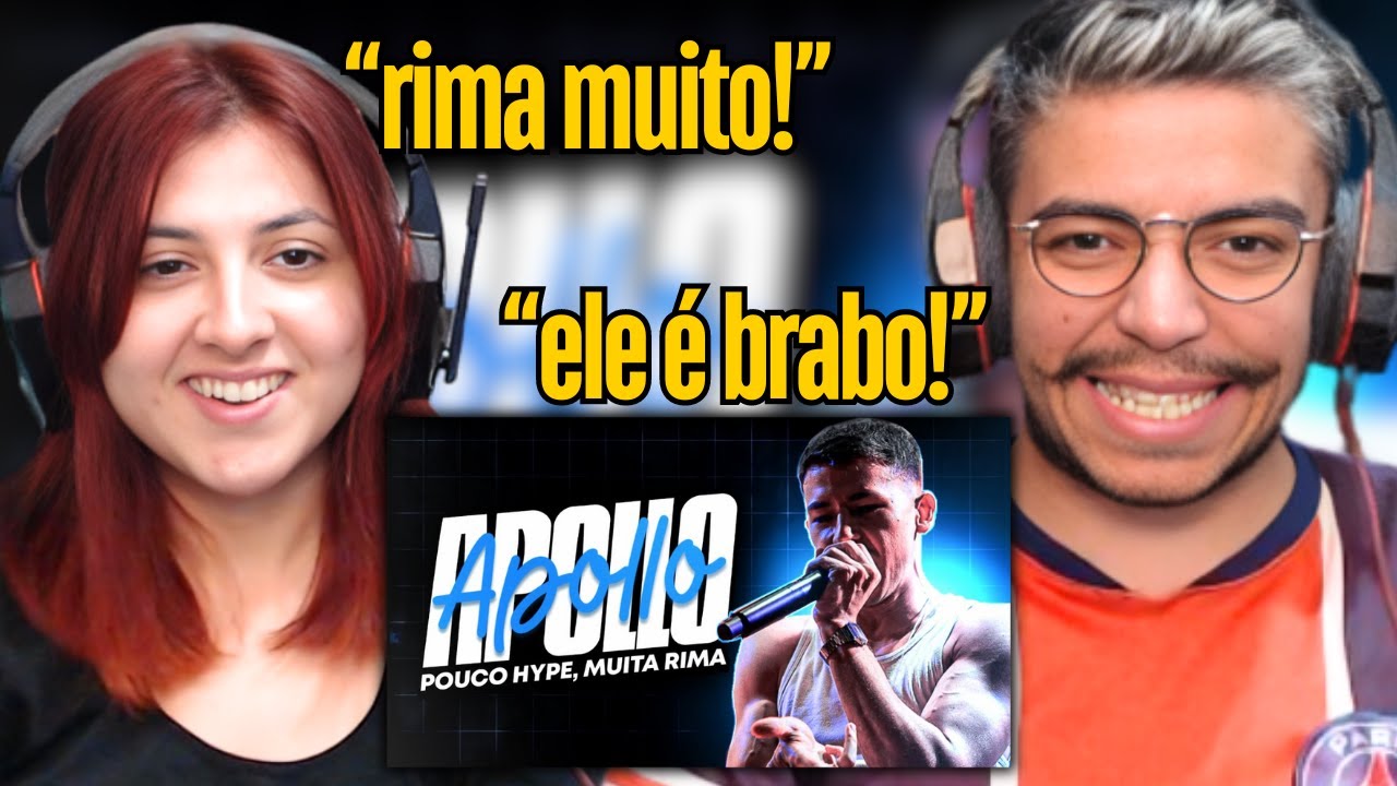 REACT POUCO HYPE, MUITA RIMA - Apollo MC 🚀