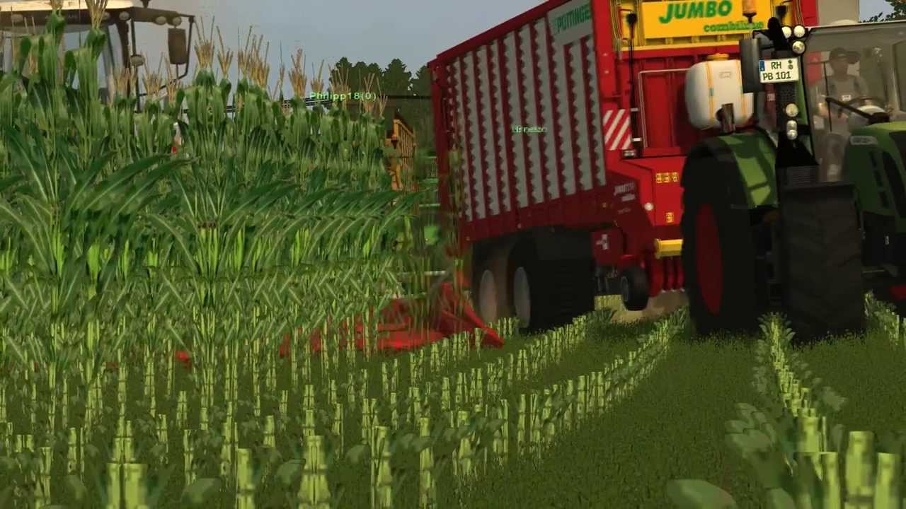 Maishäckseln für den E.ON Energiepark mit LU-Steiner und LU-Landmann [LS 13]