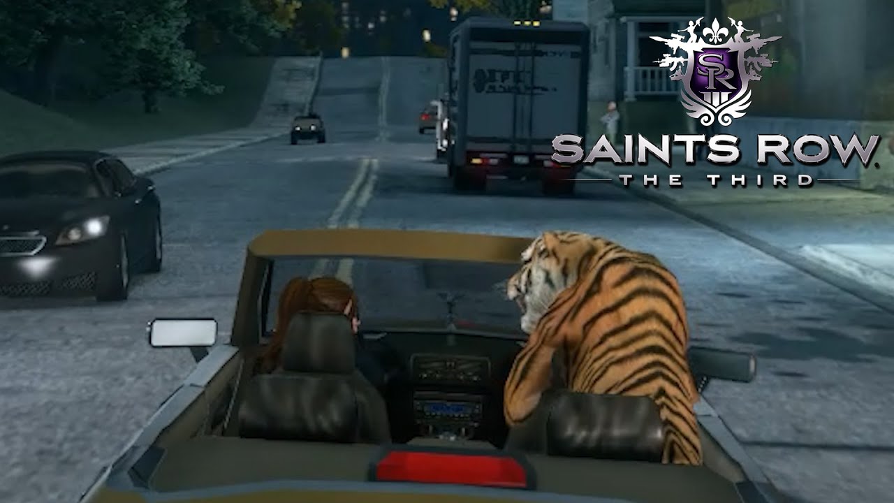 Saints Row The Third [#4] - Ne plimbam cu un TIGRU! 🐯🐅
