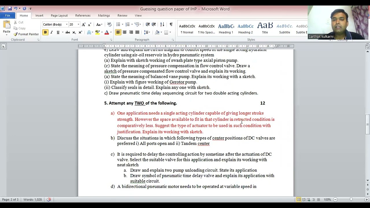 MSBTE GUESSING PAPER IHP 22655