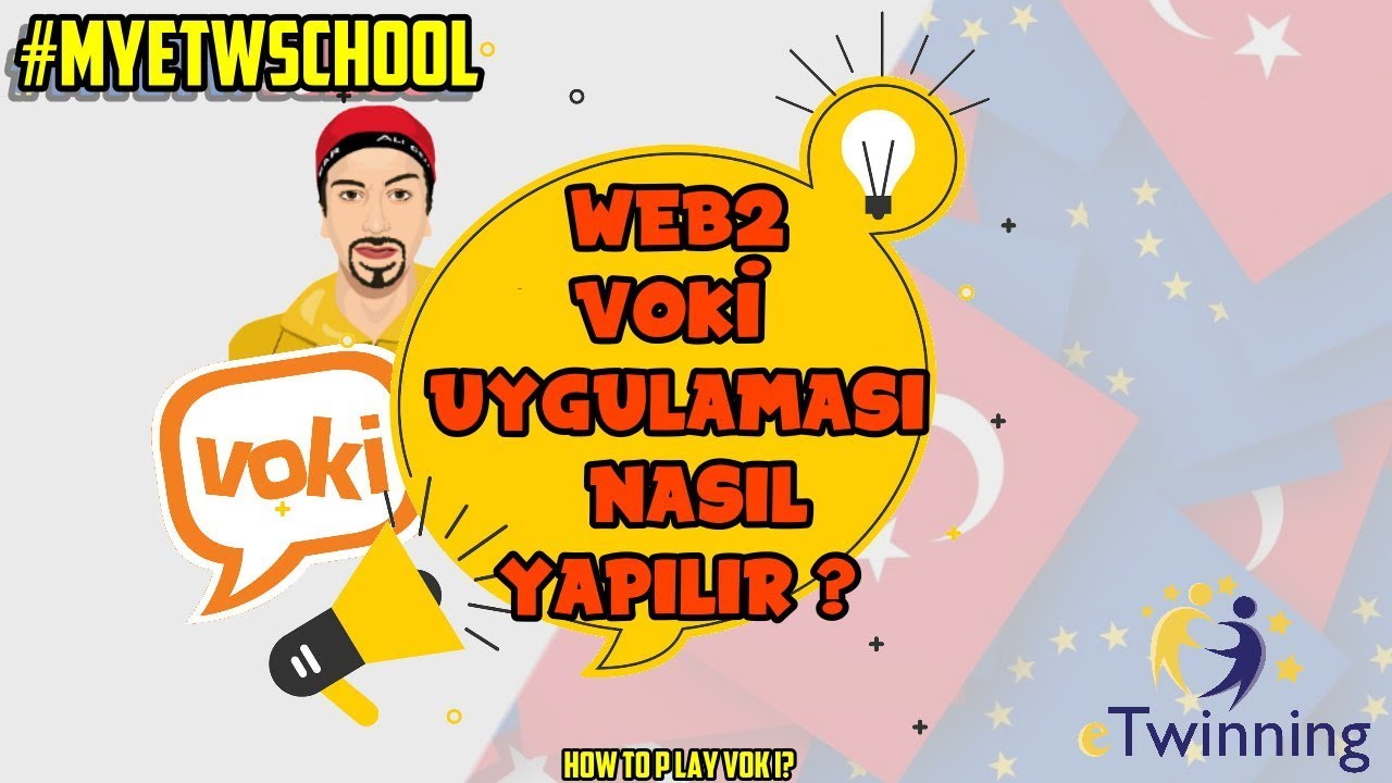 eTwinning Voki kullanımı 3d Avatar maker web2 ara&ccedil;ları #myetwschool