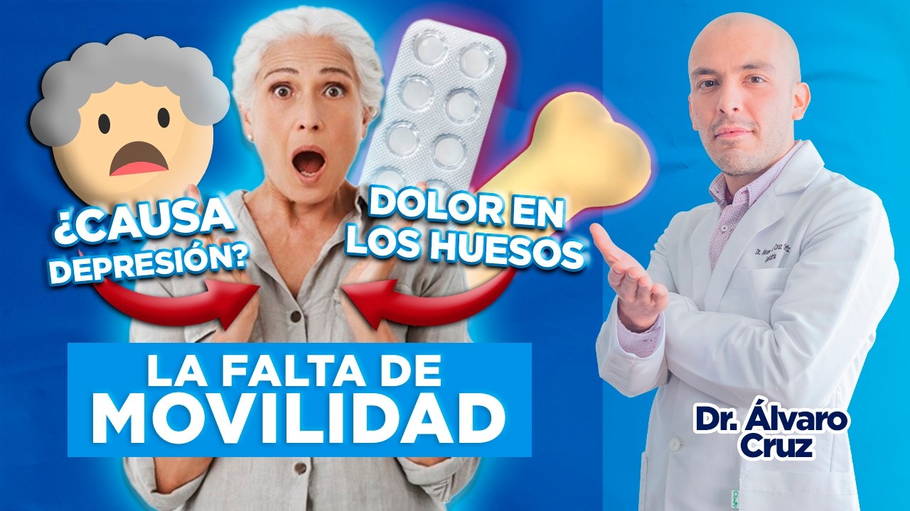 👉🏼Estas son las PRINCIPALES CAUSAS😰 a la FALTA DE MOVILIDAD🛏 y 7 desventajas🚫 para TU VEJEZ👴🏼