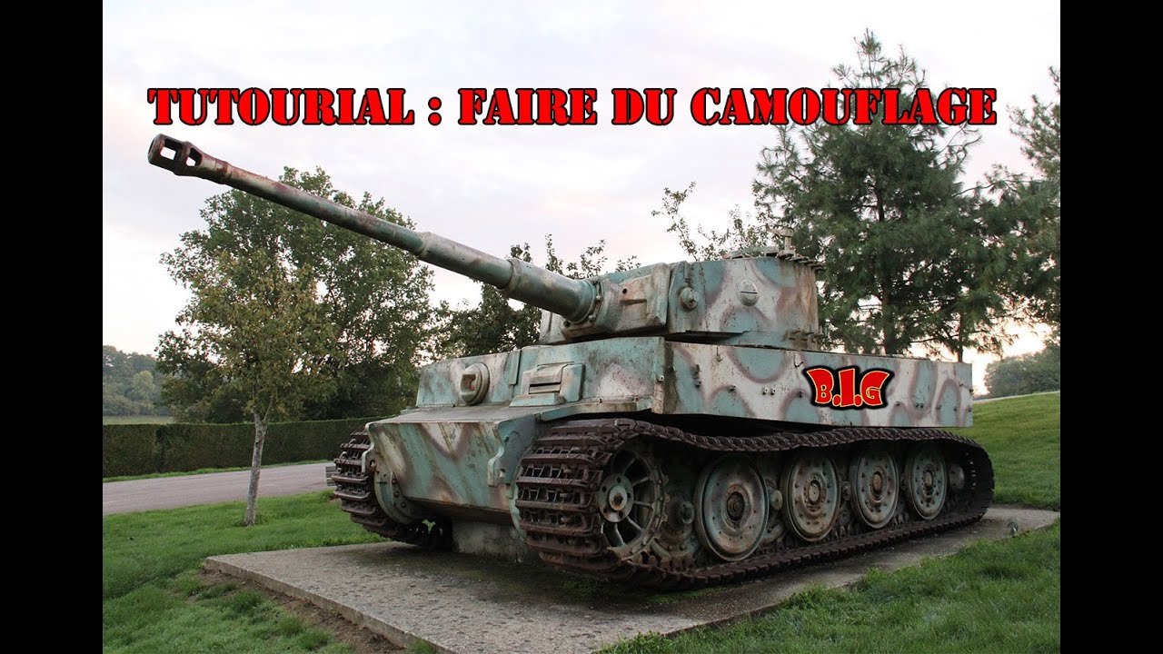 Tutorial : Camouflage de char