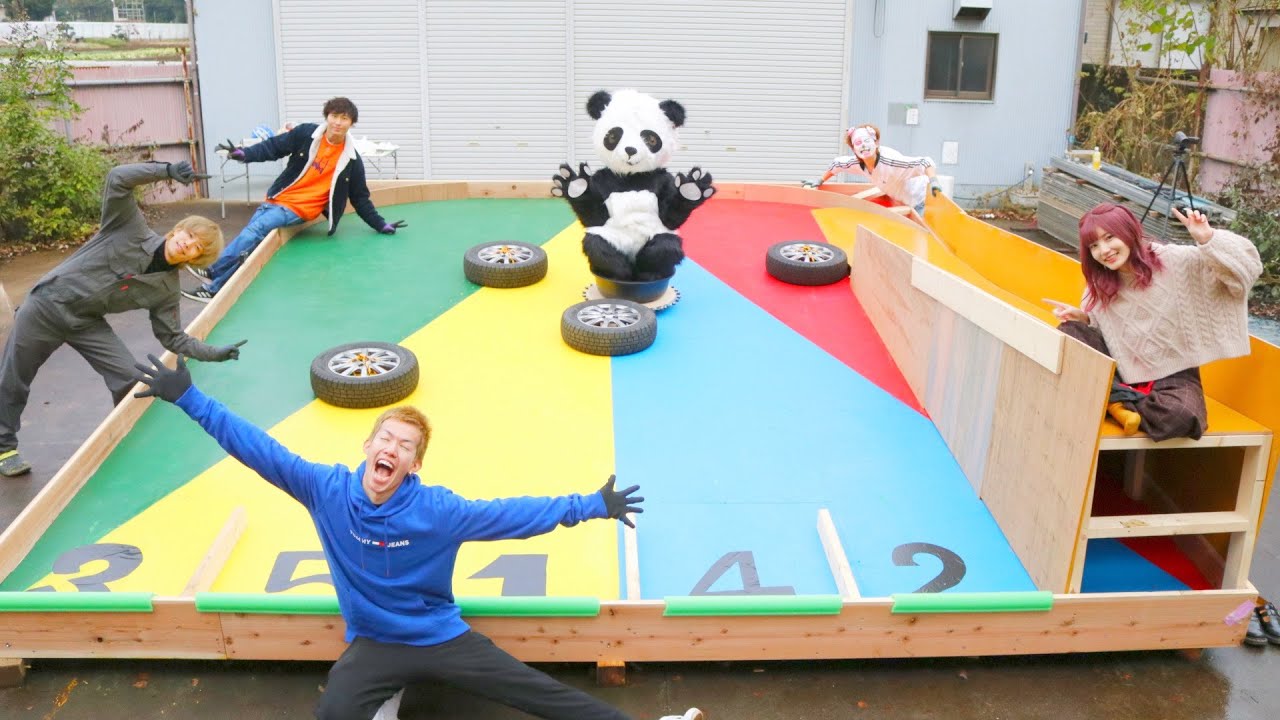 【完全自作】巨大ピンボール作って遊んだら最高に楽しかったwwwww