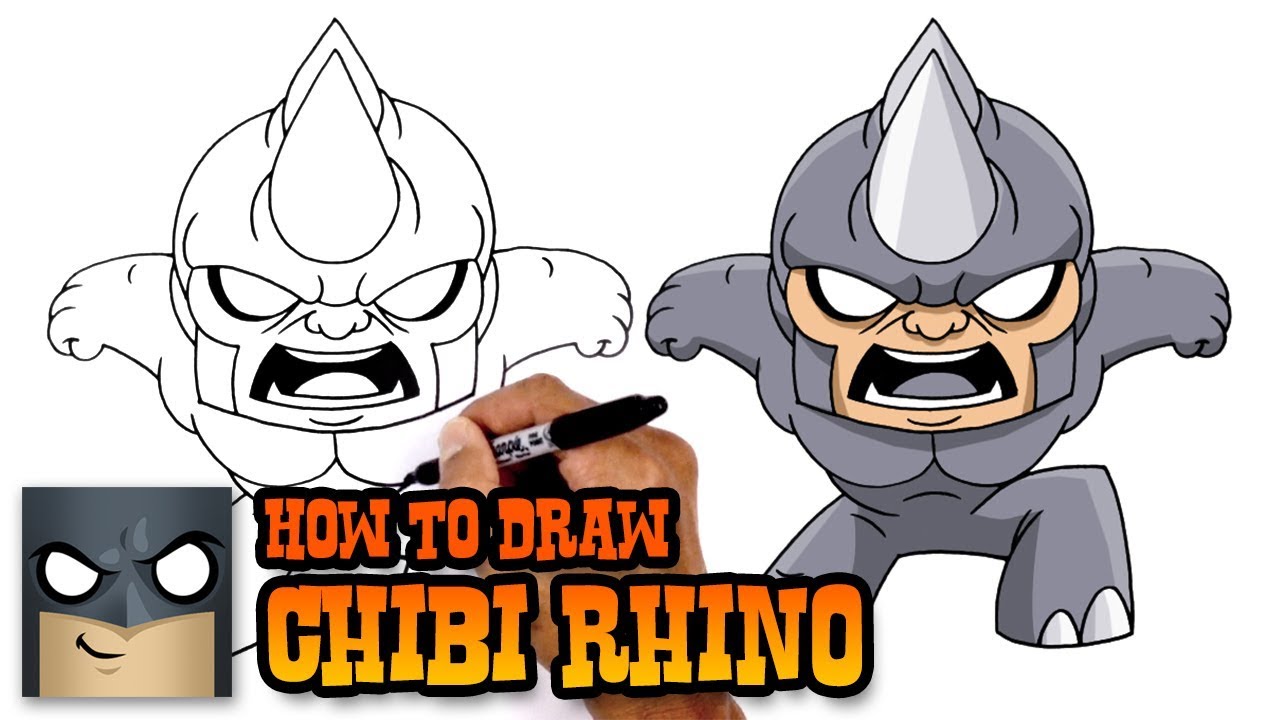 How to Draw Rhino | Marvel Comics