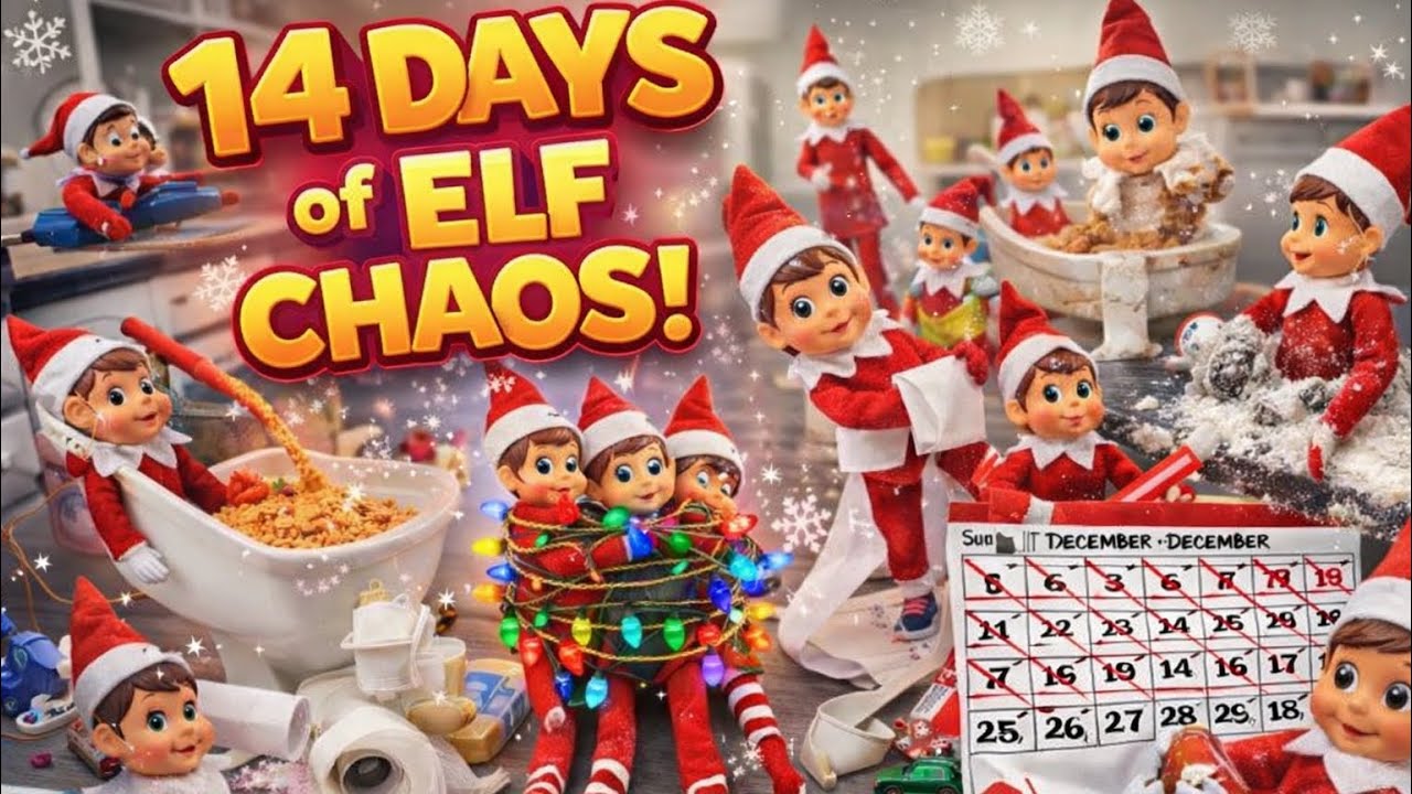 14 ДНЕЙ ПРОСТЫХ ИДЕЙ ДЛЯ ЭЛЬФА 🎄🔔‼️ 