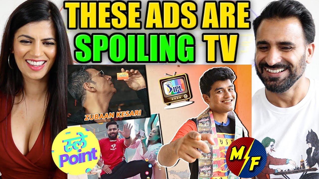 SLAYY POINT | These Ads Are Spoiling TV! | IPL Ads | REACTION!!