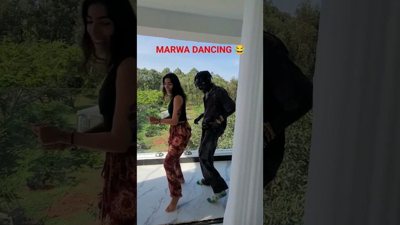 DANCING  with ROCIO in The VILLA #kenya #iammarwa #couple