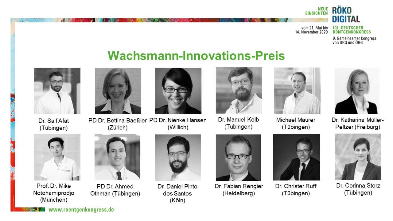 Preisverleihungen 2020: Wachsmann-Innovations-Preis