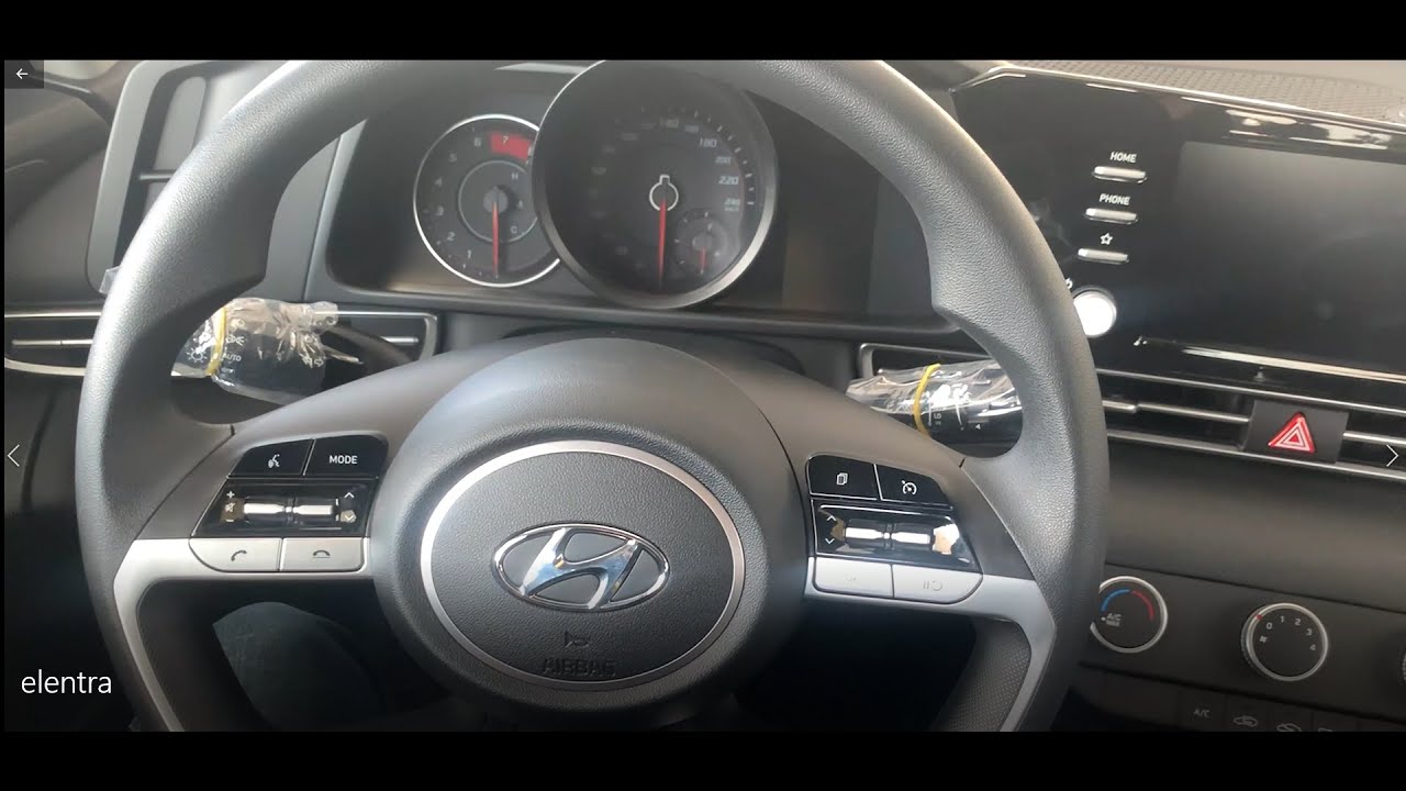 هيونداى النترا cn7 2021 بالتفصيل من الداخل - hyundai elentra cn7