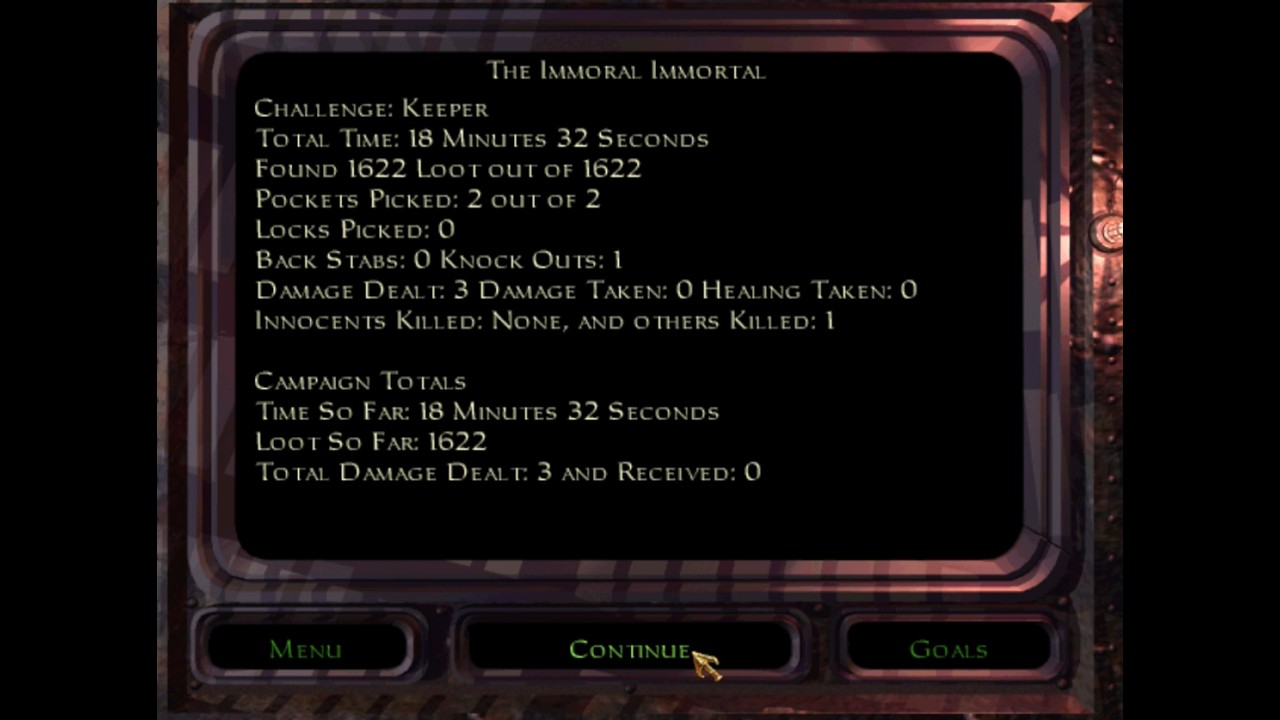 THIEF FM The Immoral Immortal (no commentary, segmented, expert/Garrett, all loot, ghost attempt)