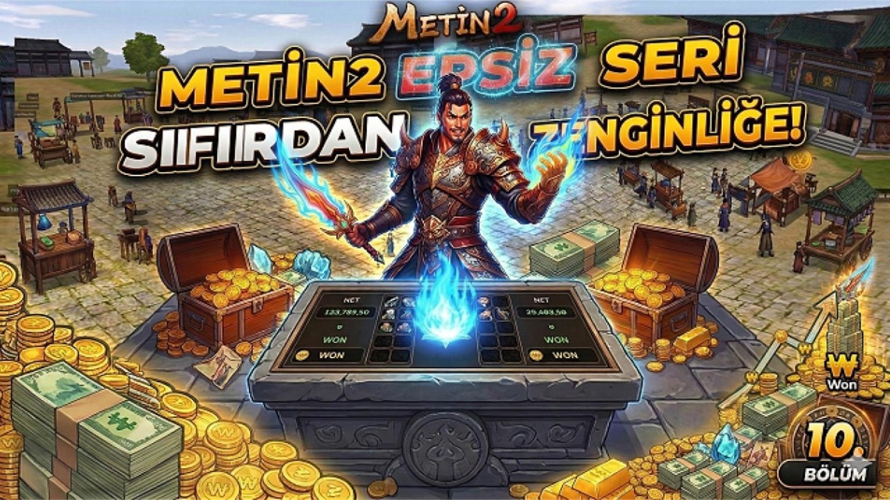 SADECE TİCARET YAPARAK GELİŞEBİLİR MİYİZ?  | METİN2 BAGJANAMU EPSİZ SERİ #10