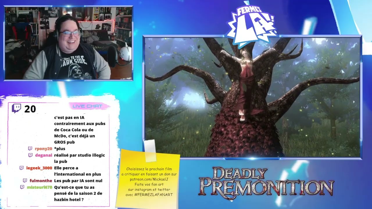 Mickael J joue à Deadly Premonition