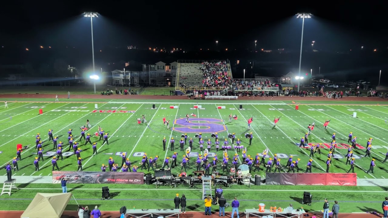 Smyrna High School marching band 10/30/2025