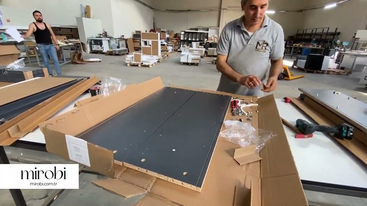 Mirobi iliana 3 kapaklı çok amaçlı dolap kurulum videosu youtube #
