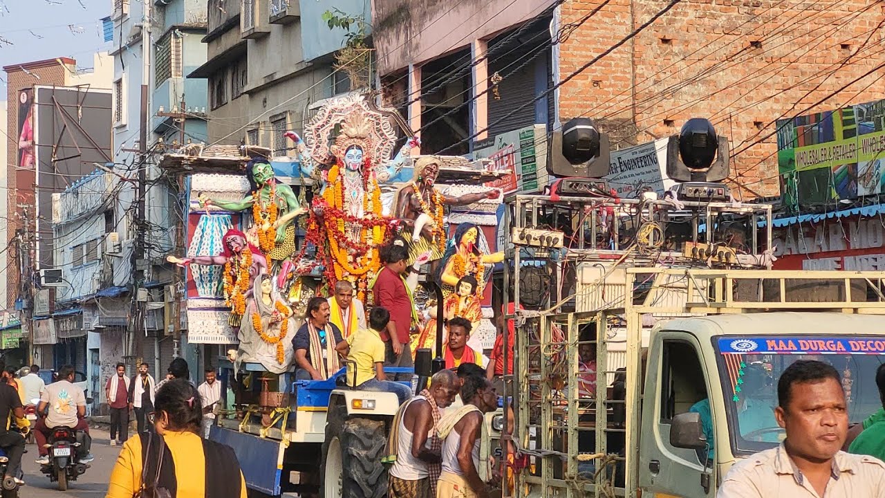 Cuttack Maa Kali Puja Bhasani 2024 - Full Video : 1 - Famous Festivals - Odishaaah