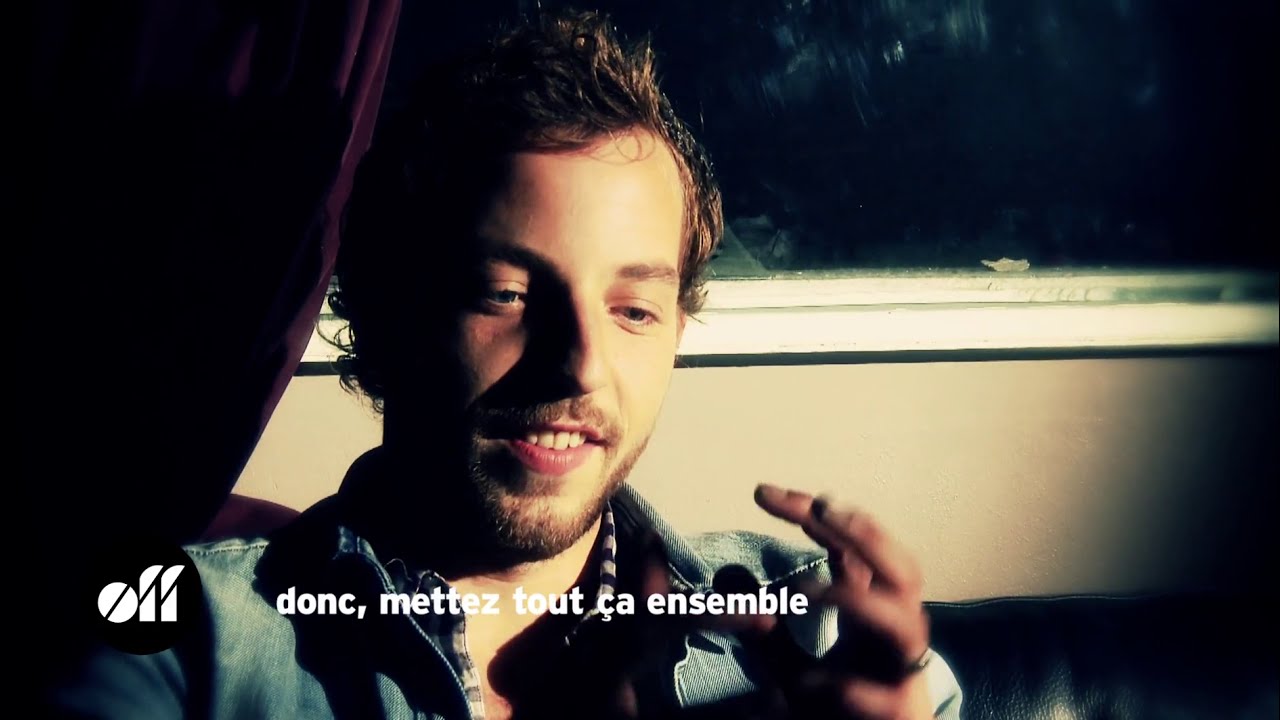 James Morrison in interview in Paris (2012)