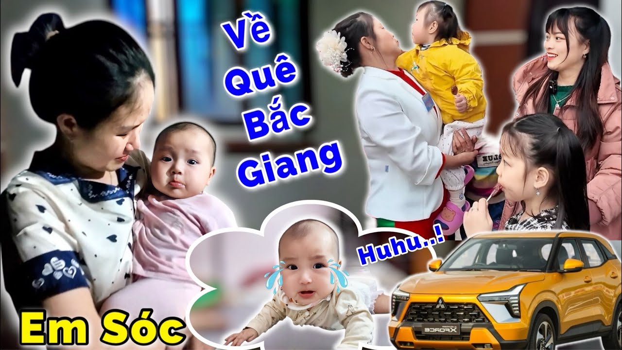 Mẹ Hằng Nheo Dẫn Quỳnh Nhi Và Em Nhím Đại Náo Hội Làng
