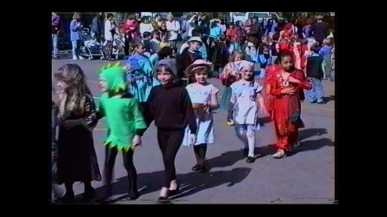 Colston's Primary School (now Cotham Gardens), Cotham, Redland, Bristol, Mayday Parade, May 1991