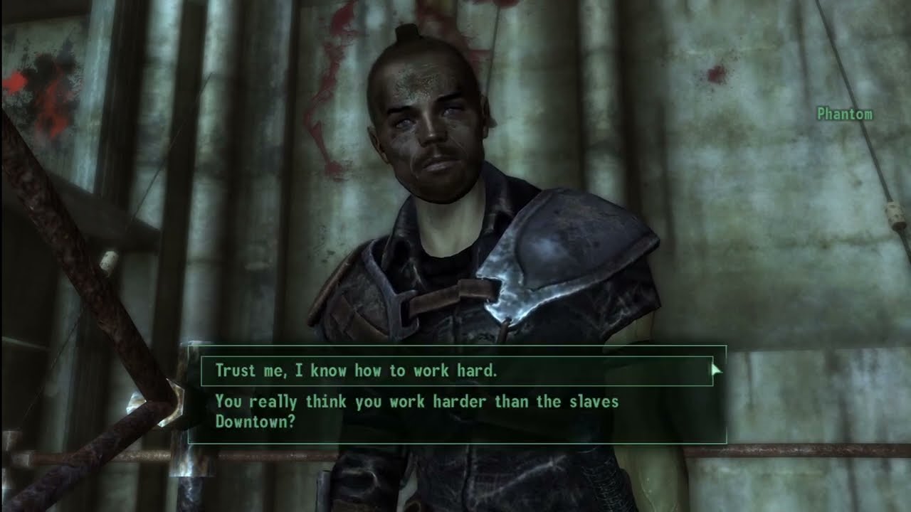 Pitt Raider dialogue after joining Ashur’s army