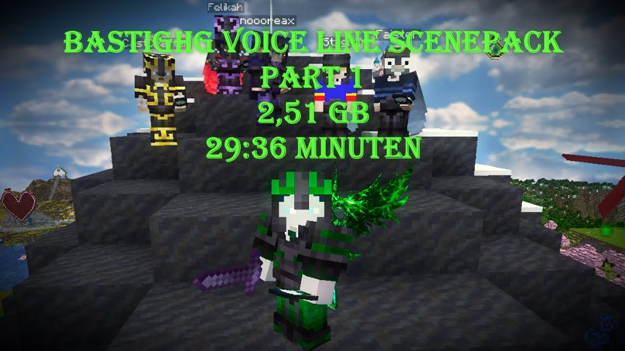 BastiGHG Voice Line Scenepack Part1